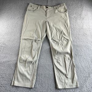Columbia Pants Mens 40x32 Beige Chino Performance Hunting Gear PHG Nylon Stretch